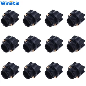 12X For Ford 3/8" 9mm Dashboard Cluster Light Bulb LED Instrument Panel Sockets - Picture 1 of 7
