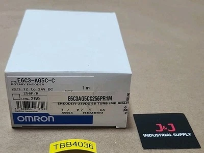 *NOVO* Codificador Rotativo Absoluto Omron E6C3-AG5C-C 12-24VDC 256 P/R + Garantia!  - Imagem 1 de 4