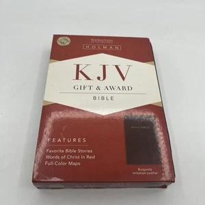 Holman KJV Giant Print Reference Bible Charcoal LeatherTouch Indexed Tabs - Imagen 1 de 4