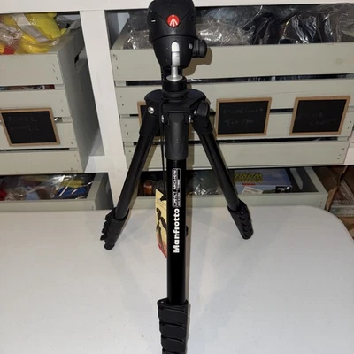 Professional Manfrotto MKC3-H01 M Tripod Has Tags Looks New See Pics - Image 1 of 4