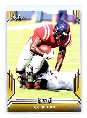 2019 Leaf Draft Gold Football (1-100) + INSERTS Finish set UP TO 25% OFF - Image 1 of 2