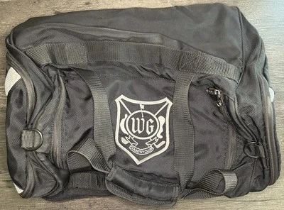 *RARO* Bolsa de Lona Ping Walnut Grove Country Club Golf Bordada Negra con Correa Foto 1 de 4