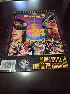 Vintage WWF/WWE 1993 Royal Rumble official Program, Nice shape! - Picture 1 of 3