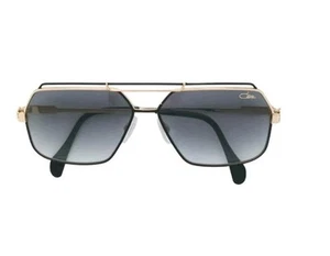 Cazal 7343 Col 302 Sunglasses Mens Black And Gold - Picture 1 of 6