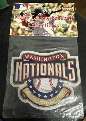 National Emblems Washington Nationals Patch - Image 1 of 2