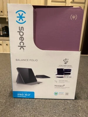 Speck - Balance Folio Case for Apple iPad 2019-2021 - Plumberry - Image 1 of 2