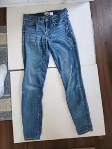 J. Crew 8” Toothpick Women's Blue Jeans | Light Blue Wash | 26 Tall - Picture 1 of 12