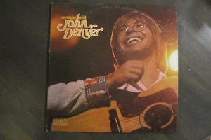 Vintage 1975 An Evening With John Denver Live Concert LP & Poster VG+ - Picture 1 of 2