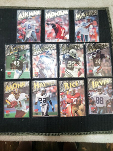 1993 Hall Of Fame SET-All-Madden 10th Anniversary- 24cnt Excellent Con. Vintage!