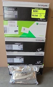 LEXMARK 24B6015 Toner Schwarz f. M5155 M5163 M5170 XM5163 XM5170 - Photo 1/2