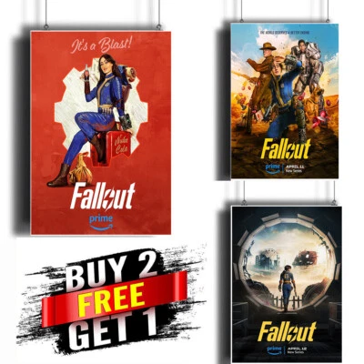 Fallout New series 2024 Affiche Poster Lucy Nuka Cola