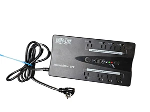 Tripp Lite USB 8 Outlet UPS Desktop Battery Back Up 600VA INTERNET600U No Batt - Picture 1 of 2