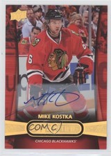 2013-14 Upper Deck Overtime Auto Michael Kostka Mike Kostka #77 Rookie Auto RC