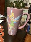 Disney Tinkerbell Tall Purple Ceramic Coffee Cup Mug 16oz Large Disney Store