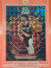 2022-23 SHAEDON SHARPE Panini Mosaic Basketball  213 GENESIS PRIZM SSP CASE HIT