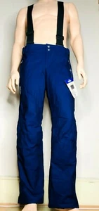 Adidas Ski Trousers Snow Salopettes Blue Team GB Winter Olympics Fits 2XL - 3XL - Picture 1 of 12