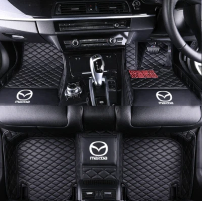 For Mazda Car Floor Mats All Models Right Hand Drive Custom Waterproof Auto Rugs - Image 1 of 4