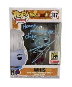 Funko Pop Anime - DBZ Whis (Metálico) - Firmado por Ian Sinclair SDCC 2018 #217 - Imagen 1 de 10