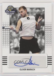 2018 Leaf Grand Slam Oliver Marach #BA-OM1 Auto