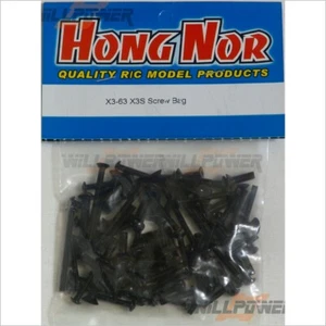 X3 SABRE X3S Screw Bag Set #X3-63 (RC-WillPower) OFNA JAMMIN Hong Nor 1/8 Buggy - Picture 1 of 1