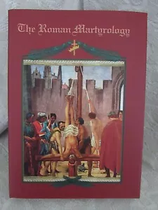 The Roman Martyrology 3rd Turin Edition by Rev Raphael Collins Hardback - Picture 1 of 10