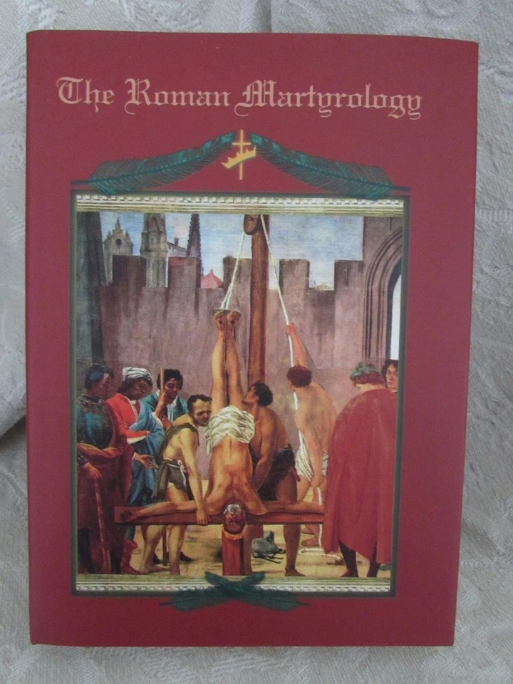 The Roman Martyrology 3rd Turin Edition by Rev Raphael Collins Hardback - Image 1 of 4