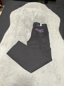 New Croft & Barrow Mens Gray Classic Khaki Pants Size 34x32 Flat Front - Picture 1 of 8