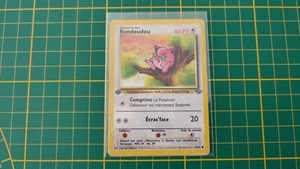 54/64 Pokemon Karte Rondoudou 54/64 Common 1. Edition Jungle Wizards #A73 - Bild 1 von 2