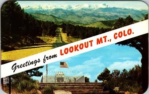 Lookout Mountain Colorado Postkarte - Bild 1 von 2