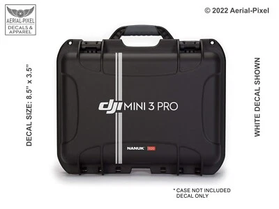 DJI Mini 3 Pro Drone Case Decal  for Nanuk Pelican GoProfessional GPC & More - Image 1 of 3