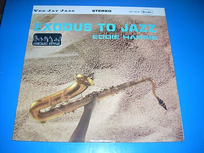 EDDIE HARRIS Exodus to Jazz LP Vee Jay 3016 1961 VG+/NM Bell Sound A1/A1 - Image 1 of 4