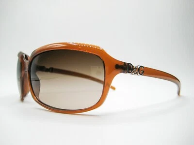 Nuevas gafas de sol auténticas Dolce & Gabbana DD2192 875 62 mm miel/marrón degradado Foto 1 de 4