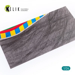 Asphalt road 24 Hours of Le Mans Turn Base - Acrylic Scale 1:24 KeliK KS24003 - Picture 1 of 4