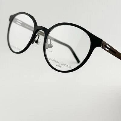 NEW PRODESIGN Denmark Eyeglass 6930 Black Aluminum Front Frame Axiom Collection - Image 1 of 4