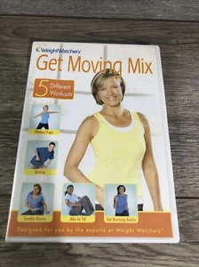 WeightWatchers Get Moving Mix DVD Disc Only 5 Workouts - Imagen 1 de 9