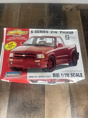 LINDBERG 72591 Chevy S Series Z10 Pickup Truck KIT McM 1/20 NOB READ - Image 1 of 4