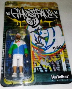 GHOSTFACE KILLAH SIGNED AUTOGRAPHED RE-ACTION TOY FIGURE WU TANG CLAN KILLAH BEE - Picture 1 of 4