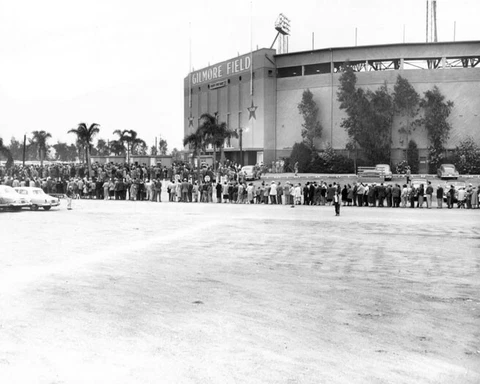 1951 Hollywood Stars GILMORE FIELD 8x10 Photo Print Stadium Poster Minor League Cover