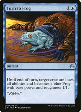 FOIL Turn to Frog | MtG Magic Magic Origins | English | Near Mint
