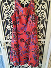 Per Una - Women's Red Floral Dress - Size 16
