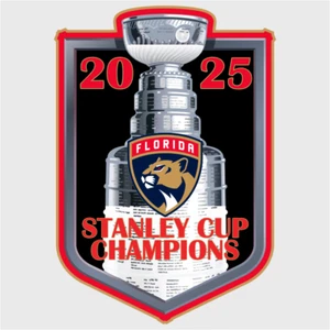 Decalcomania Stanley Cup Champions 2025 - Foto 1 di 1