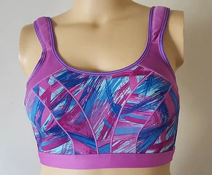 R Sport BH Active High Impact Comfort Choice Berry Gel Schultergurte ohne Bügel - Bild 1 von 12