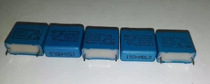 5pcs RIFA PHE 830 M 0.15UF 150nF 250V AC 275VAC x2 HI_END RIFA CLASS X2 RFI CAP! - Picture 1 of 1