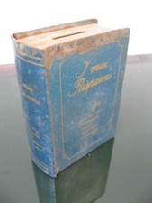 SALVADANAIO I MIEI RISPARMI VINTAGE CASSA DI RISPARMIO ANNI 50