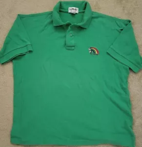 Vtg University Of Hawaii Koa Anuenue Booster Club Polo Shirt XL l 90s 80s bows - Picture 1 of 2