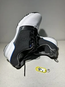 Zapatos de golf para hombre FootJoy ContourFIT 54097 blancos/negros (9 medianos) sin plantillas - Imagen 1 de 8