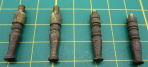 4 pieds, réveil ,horloge, pendule .ancien bronze - Imagen 1 de 4