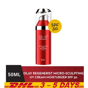 Olay Regenerist Micro-Sculpting Crema UV SPF30 50 ml (Hidratante, Cuidado de la Piel) - Imagen 1 de 9