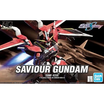 BANDAI 1/144 Saviour Gundam Model Kit HG SEED Destiny Gunpla Nuovo NEW
