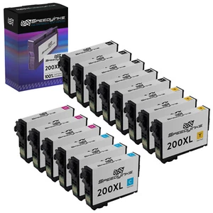 14pk High-Yield Ink For Epson 200XL T200XL 200 Expression XP200 XP300 XP400 - Picture 1 of 6